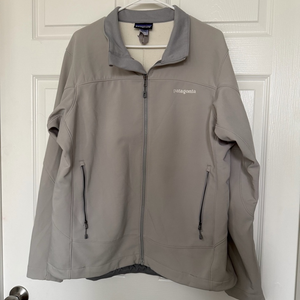 Patagonia Women’s Adze Polartec Windbreaker Large Grey